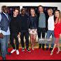 LOS ANGELES, CALIFORNIA - APRIL 28: (L-R) Julius Amedume, Christian Oliver, Jimmy Jean-Louis, Kathleen McClellan, Jack Coleman, Jay Acovone and Cindy Cowan attend the Los Angeles Special Screening Of "Rattlesnakes" at Downtown Independent on April 28, 2019 in Los Angeles, California.
