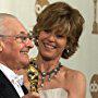Jane Fonda and Andrzej Wajda at an event for The 72nd Annual Academy Awards (2000)