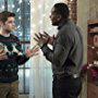 David Harewood and Jeremy Jordan in Supergirl (2015)