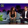 Peter Krause, Minka Kelly, and Kermit the Frog in The Late Late Show with James Corden (2015)