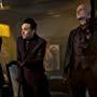Robin Lord Taylor, Anthony Carrigan, and Maggie Geha in Gotham (2014)