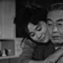 Reiko Dan and Ganjirô Nakamura in When a Woman Ascends the Stairs (1960)