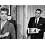 Raymond Burr and Carole Mathews in Perry Mason (1957)