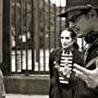 Carlos Cuarón directing César Kancino and Daniela Arce on the set of Besos de azúcar