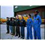 Louis Gossett Jr., Rachel Blanchard, Jason Cadieux, Ross Hull, Max Piersig, and Dominic Zamprogna in Iron Eagle IV (1995)