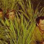 Clayton Moore, Phyllis Coates, and Johnny Sands in Jungle Drums of Africa (1953)