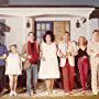 John Waters, Divine, Tab Hunter, Mary Garlington, Edith Massey, David Samson, Mink Stole, and Ken King in Polyester (1981)