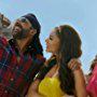 Akshay Kumar, Lara Dutta, and Amy Jackson in Singh Is Bliing (2015)