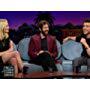 Max Greenfield, Josh Groban, and Sophie Turner in The Late Late Show with James Corden (2015)