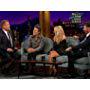 Willem Dafoe, Harry Connick Jr., Emma Bunton, and James Corden in The Late Late Show with James Corden (2015)