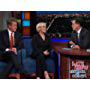 Stephen Colbert, Joe Scarborough, and Mika Brzezinski in The Late Show with Stephen Colbert (2015)