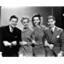 Dennis Day, Carole Landis, George Murphy, and Anne Shirley in The Powers Girl (1943)