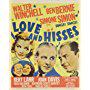 Ben Bernie, Joan Davis, Bert Lahr, Simone Simon, and Walter Winchell in Love and Hisses (1937)