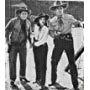 Johnny Mack Brown, Fuzzy Knight, and Nell O