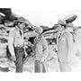 Warner Baxter, Wallace MacDonald, and Marietta Millner in Drums of the Desert (1927)