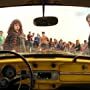 Ricardo Hoyos, Hailee Steinfeld, and Jorge Lendeborg Jr. in Bumblebee (2018)