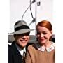 Ashley Hayes and Jim Poole on set of Bonnie & Clyde