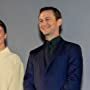 Aylin Tezel and Joseph Gordon-Levitt at the premiere of their film 7500 at Locarno Film Festival