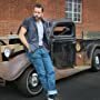 Leif Gantvoort with his rat rod "Franken-Ford."