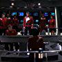 Kim Cattrall, Walter Koenig, Leonard Nimoy, William Shatner, James Doohan, DeForest Kelley, and Nichelle Nichols in Star Trek VI: The Undiscovered Country (1991)