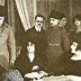 Refik Kemal Arduman, Behzat Butak, Muhsin Ertugrul, Bedia Muvahhit, Neyyire Neyir, Emin Belig Belli, Panayot, and Vasfi Riza Zobu in Atesten G&ouml;mlek (1923)