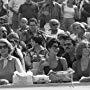 Frank Sinatra with Barbara Marx and daughters Tina and Nancy at a Los Angeles Dodgers World Series game