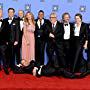 John Travolta, Cuba Gooding Jr., Courtney B. Vance, Scott Alexander, Connie Britton, Christian Clemenson, D.V. DeVincentis, Larry Karaszewski, Ryan Murphy, Alexis Martin Woodall, and Nina Jacobson at an event for 74th Golden Globe Awards (2017)