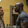 Mike Colter and Finn Jones in Luke Cage (2016)