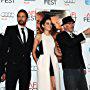 Jacques Audiard, Thomas Bidegain, Marion Cotillard, and Matthias Schoenaerts at an event for Rust and Bone (2012)