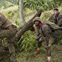 Kevin Hart, Dwayne Johnson, and Nick Jonas in Jumanji: Welcome to the Jungle (2017)