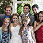 Garrett Brawith, Justin Mader, Justin Gaston, Stephanie Bennett, Jordyn Ashley Olson, Kylie Armstrong, Jaime Schneider, and Jordan Armstrong in The Unauthorized Full House Story (2015)