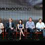 Colm Meaney, Michael De Luca, Matthew Graham, Yael Stone, Mike Vogel, and Daisy Betts at an event for Childhood