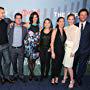 Joshua Jackson, Maura Tierney, Hagai Levi, Jeffrey Reiner, Dominic West, Ruth Wilson, Esther Perel, and Sarah Treem at an event for The Affair (2014)