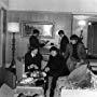 Paul McCartney, John Lennon, George Harrison, Norman Rossington, Ringo Starr, and The Beatles in A Hard Day