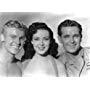 Linda Darnell, Tab Hunter, and Donald Gray in Island of Desire (1952)