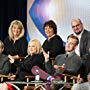 Patricia Arquette, Peter MacNicol, James Van Der Beek, Shad Moss, Anthony E. Zuiker, and Hayley Kiyoko in CSI: Cyber (2015)