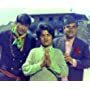 Dev Anand, Mehmood Jr., and Rajendra Nath in Har&eacute; Rama Har&eacute; Krishna (1971)