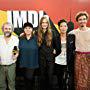 Peter Jackson, Kevin Smith, Philippa Boyens, Robert Sheehan, Hera Hilmar, and Jihae at an event for Mortal Engines (2018)