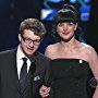 Pauley Perrette and Angus T. Jones in The 38th Annual People