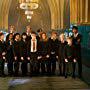 Alfred Enoch, Rupert Grint, Matthew Lewis, Devon Murray, Daniel Radcliffe, Emma Watson, Bonnie Wright, James Phelps, Oliver Phelps, Ryan Nelson, Katie Leung, Afshan Azad, Shefali Chowdhury, Evanna Lynch, and Nick Shirm in Harry Potter and the Order of the Phoenix (2007)