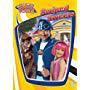 Stefán Karl Stefánsson, Magnús Scheving, and Julianna Rose Mauriello in LazyTown (2002)