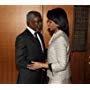 Kofi Annan and Condoleezza Rice