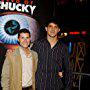 Don Mancini and Daniel Getzoff at an event for Seed of Chucky (2004)