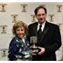 June Foray presents the June Foray award to Jerry Beck