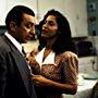 Claudia Ferri & Tony Nardi on the set of Bonanno: A Godfather