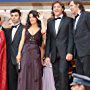 Salma Hayek, Javier Bardem, Emir Kusturica, Fatih Akin, Nandita Das, and Benoît Jacquot at an event for Lemming (2005)