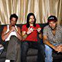 Tim Commerford, Chris Cornell, Tom Morello, Brad Wilk, and Audioslave at an event for Jimmy Kimmel Live! (2003)