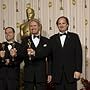 Eric Barba, Steve Preeg, Burt Dalton and Craig Barron for work on "The Curious Case of Benjamin Button"(Paramount and Warner Bros.) accepts the Oscar® for Achievement in visual effects, at the 81st Annual Academy Awards® telecast from the Kodak Theatre in Hollywood, CA Sunday, February 22, 2009.