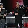 Carson Daly and Tony Lucca in The Voice (2011)