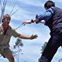 Lachy Hulme and Steve Irwin in The Crocodile Hunter: Collision Course (2002)